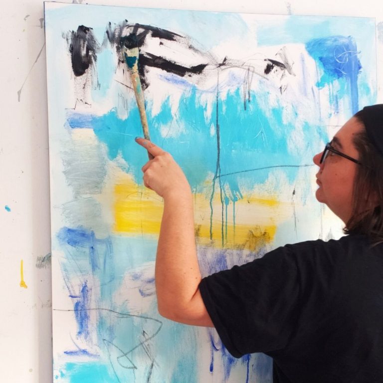 Read more about the article #145 Natalie Dadamio: Contemporary Abstract Artist