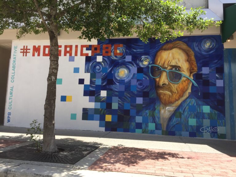 Mural called Mosaic by Craig McInnis