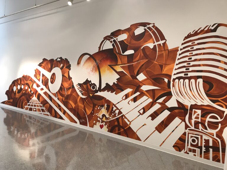 Mural at the Cultural Council by Craig McInnis