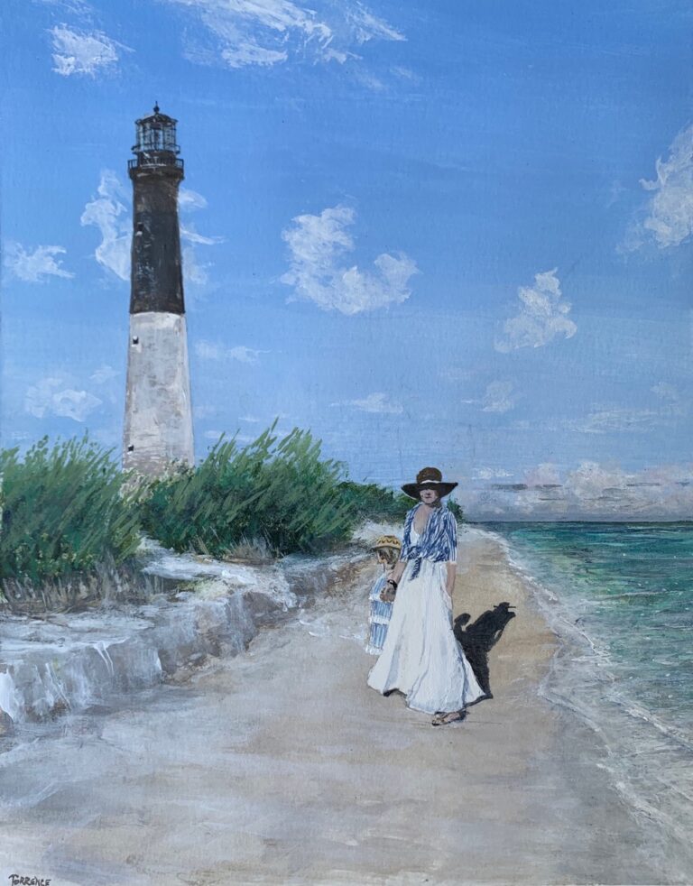 Lighthouse Painting by Shannon Torrence