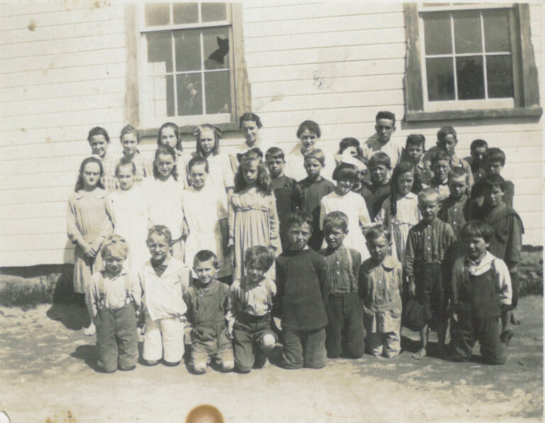 Students at the 1897 Schoolhouse
